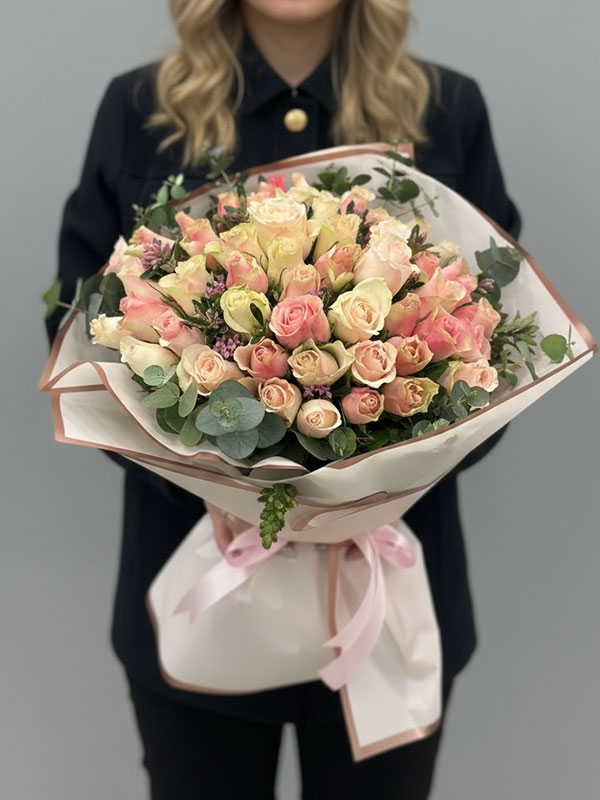 Pembe Gül Buketi