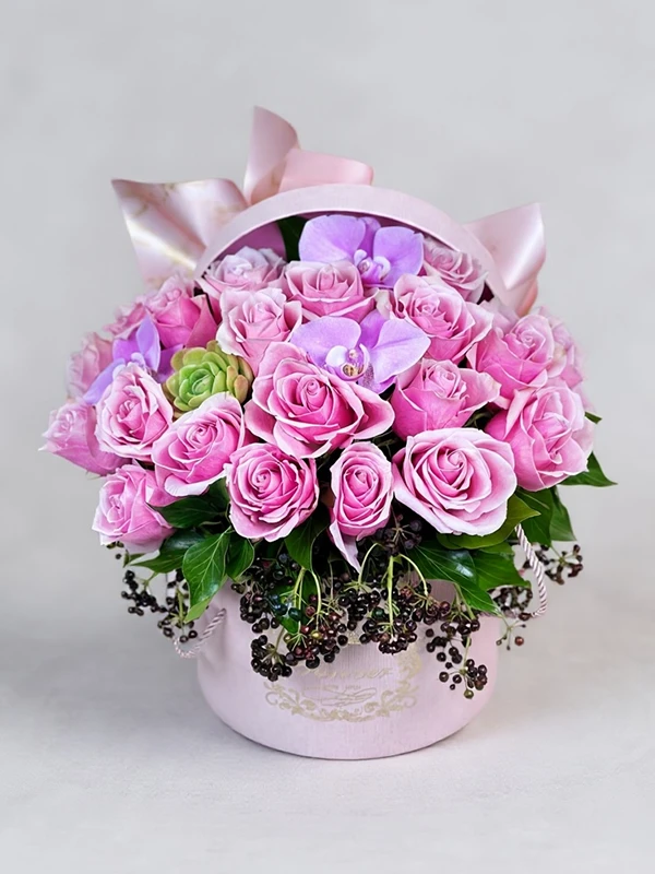 Kutu Pembe Gül